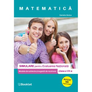 Matematica – Evaluare Nationala – Simulare clasa a VII-a (Booklet)