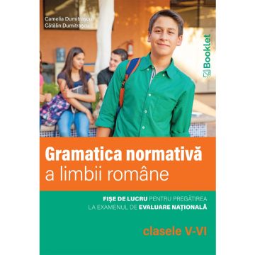 Limba romana. Gramatica normativa a limbii romane – clasele V-VI (Booklet)